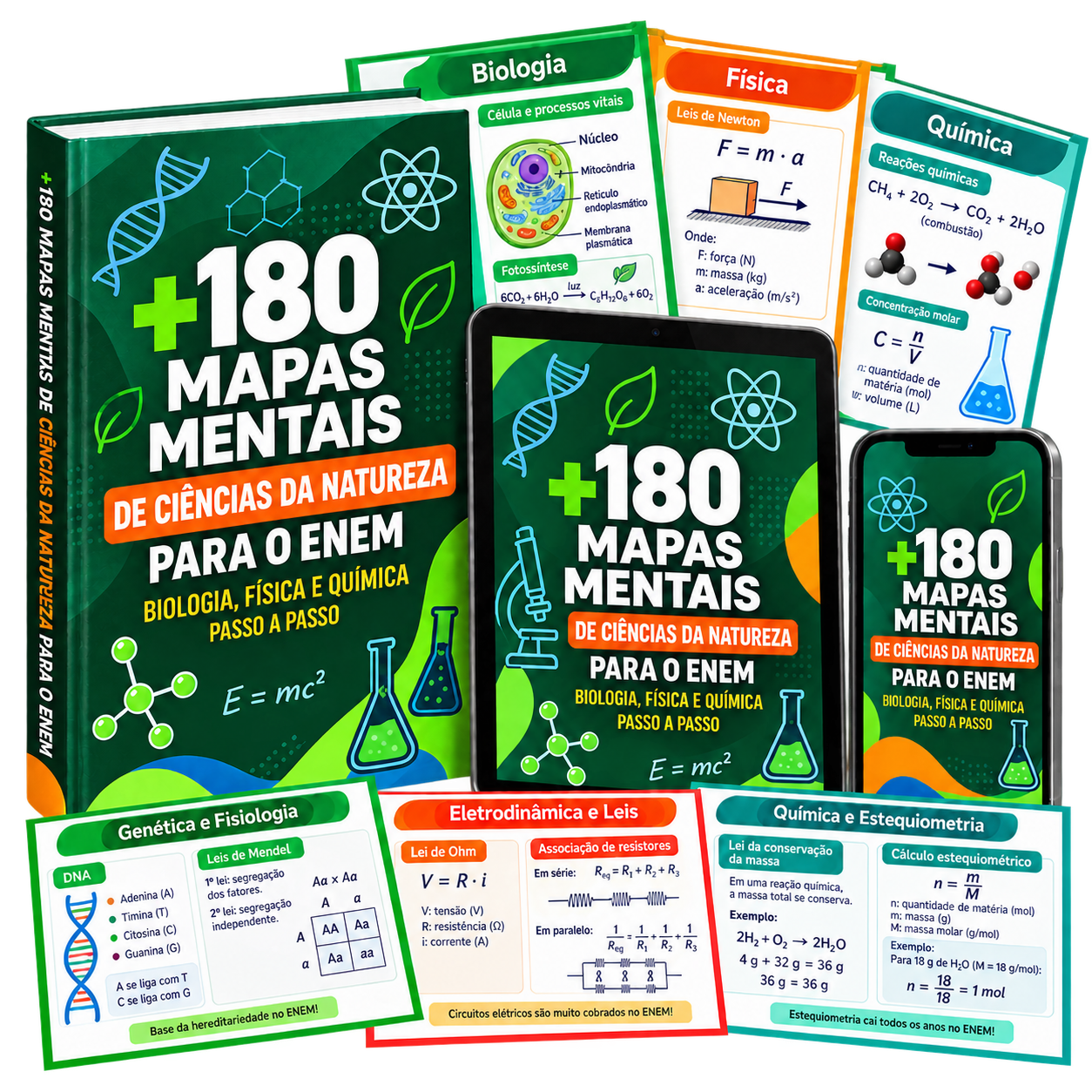 Kit Completo Ciências da Natureza ENEM