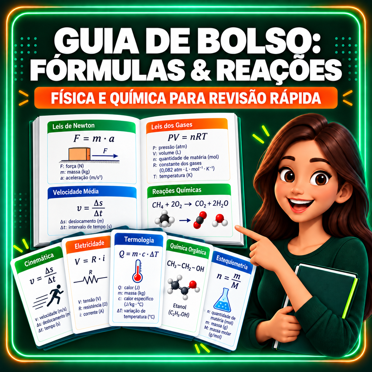 Bônus 2 - Guia Rápido de Fórmulas e Reações